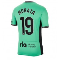 Atletico Madrid Alvaro Morata #19 Kolmaspaita 2023-24 Lyhythihainen